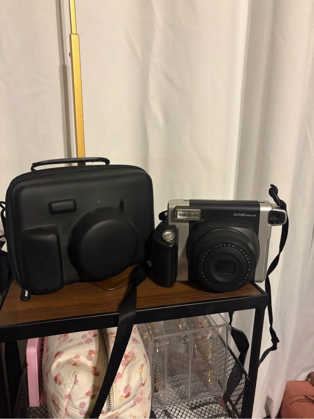 Fujifilm Instax wide 300 Classic Instant Camera with Black Carry Case